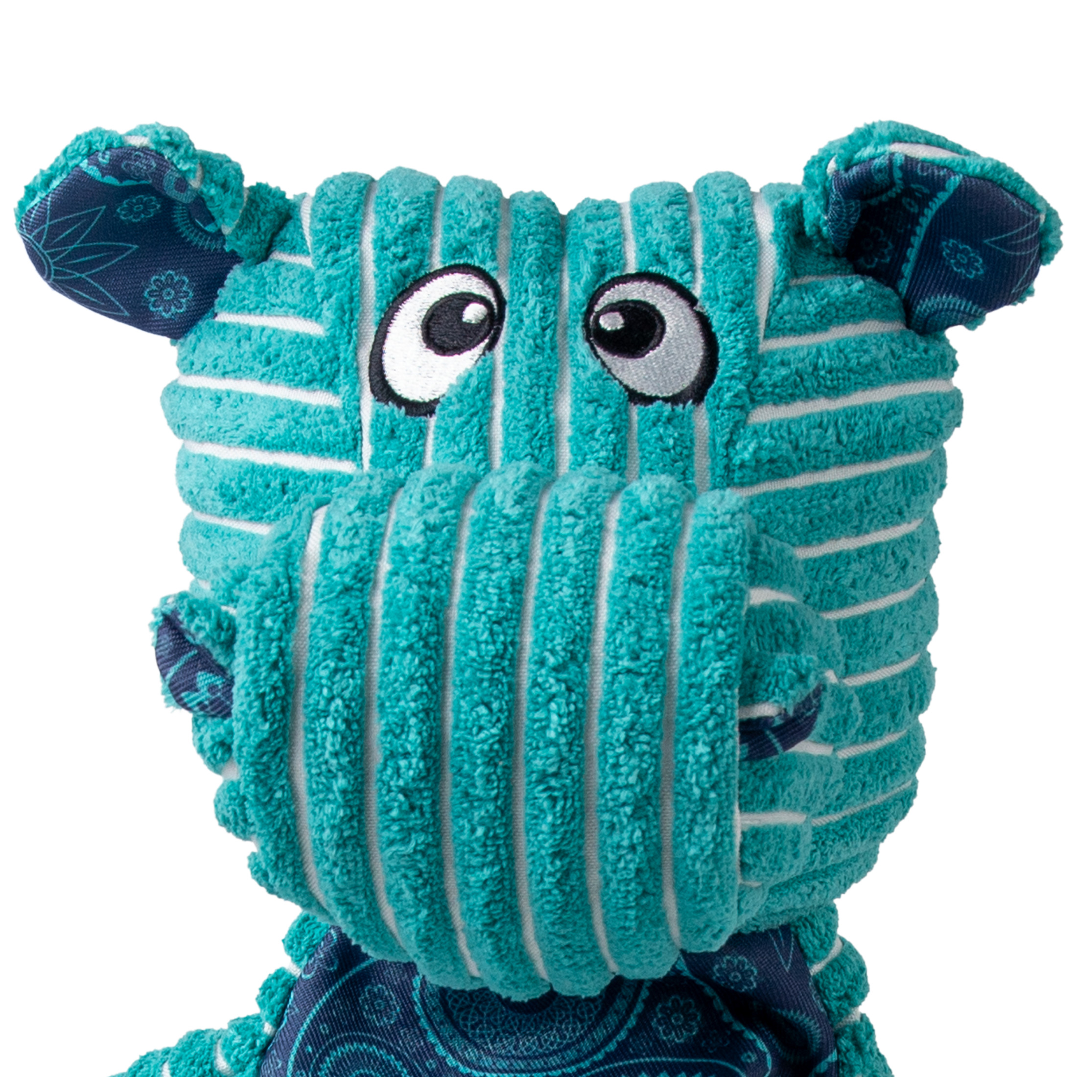 KONG® Floppy Knots Squeaker Dog Toy, Hippo, Jumbo Extra Large