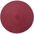 thumbnail image 1 of Napperon Tissé Solide Rond Hometrends, 1 of 1
