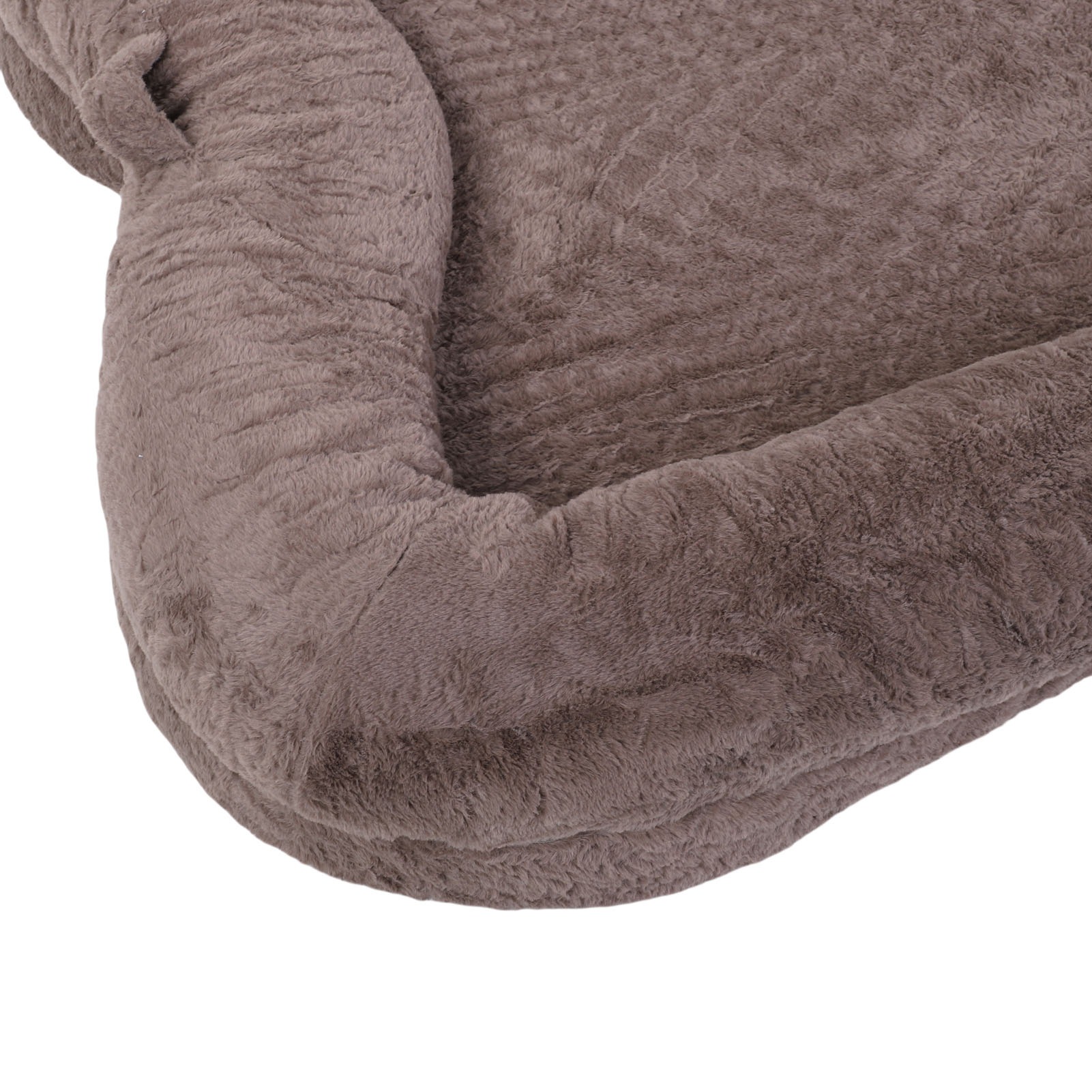 Large Pet Sleeping Bed Size Dog Bed Human Dog Bed Washable Large Size Non Slip Bottom Comfortable Plush Size Dog Bed With Blanket And Pocket For Home