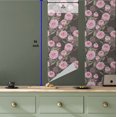 thumbnail image 5 of Ambesonne Peony Peel & Stick Wallpaper for Home, Pinkish Flowers Hearts Print, 13"x36", Soft Pink Green Taupe, 5 of 5