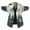 Black, variant on TBWNWG Boys Windbreaker Jacket With Hood Outdoor Printed Raincoat for Kids Youth Winter Warm Lined Coat