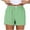 Green, variant on yillto Women's Lounge Shorts Cute Soft Elastic Waist Striped Pajama Bottoms Boxer Shorts Sleepwear