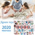 thumbnail image 2 of Baohd 1000PCS/Set Jigsaw for Adults Kids Paper Pieces Exercise Memory Relieve Stress Toy, 2 of 6