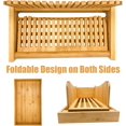 thumbnail image 2 of Wooden Bagel Slicer Homemade Bread Slicer Collapsible Bread Slicer, 2 of 5