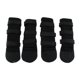 thumbnail image 2 of 4 piezas de para perros con botas de suela antideslizante para perros , medianos y grandes (selección de tamaño 3, negro) - Negro, S S Yinane Zapatos para perros, 2 of 8