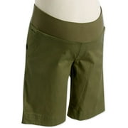 Maternity Demi-Panel Bermuda Shorts