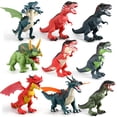 thumbnail image 4 of BESTSKY Dinosaur Toys,Realistic Walking Walking with Dinosaurs,Dinosaur Toys for Kids 3-5,Red, 4 of 4