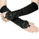 thumbnail image 5 of Guantes largos Qarigey Negro, 5 of 6