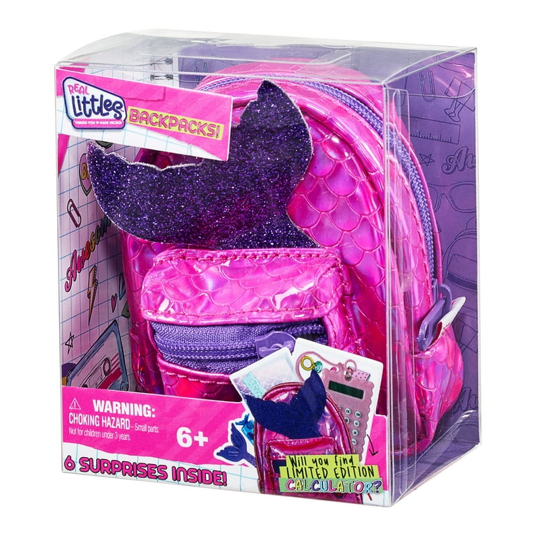 REAL LITTLES Backpacks! One Backpack with 6 Surprises to Collect