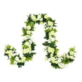 thumbnail image 4 of Planta de hojas artificiales, enredadera de planta colgante, decoración del hogar DIY, planta de simulación de puerta de entrada para sala de estar de, 4 of 8