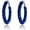 dark blue, variant on Glitter Hoop Earring Multicolor Shiny Glitter Sequins Hoops Sparkle Resin Rhinestone Wrapped Circle for Women[g0329]
