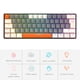 thumbnail image 3 of Juego de teclas de teclado mecánico T60 para Gamer teclado inalámbrico Likrtyny portátil con cable tipo C 24G 62 teclas para ordenador portátil y PC Hotswap, 3 of 4