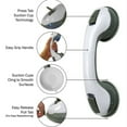 thumbnail image 3 of CNKOO Suction Grab Bar Suitable for Bathtubs  Showers  Toilets  Suction Cups  Handrails  Handrail Assist Rods  Safety Handrails Support  Elderly  Injured  Senior Assistant Bathroom Handle, 3 of 7