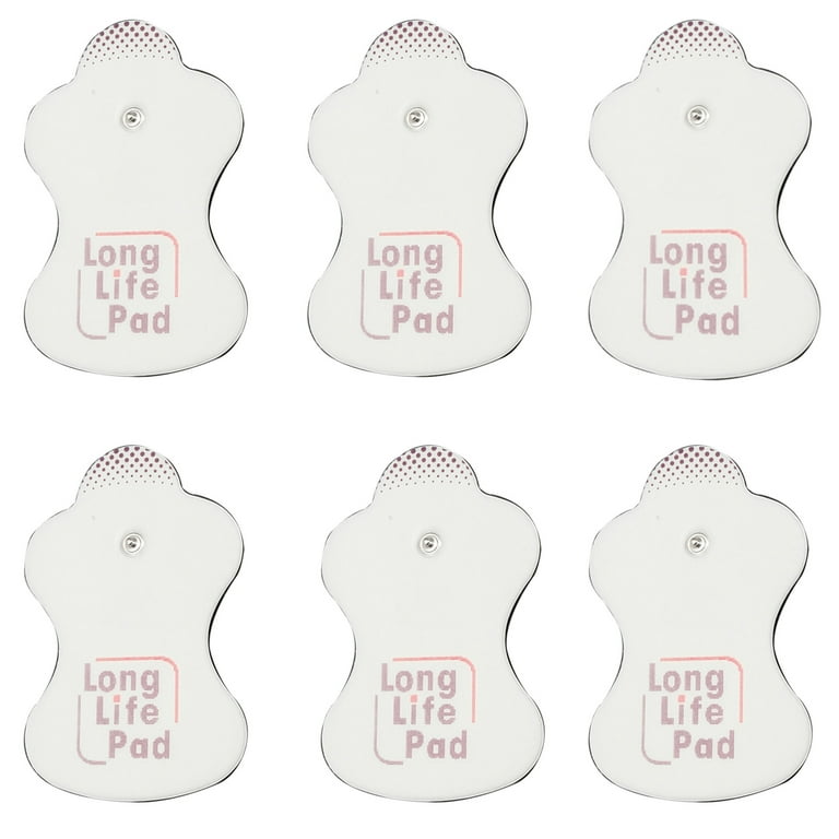 12 PCS Snap on Electrode Pads Electrotherapy Long Life Pad for