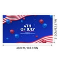 thumbnail image 2 of Make A Statement with Our Massive 480x210cm Independence Day Car Garage Banner Background Cloth, 2 of 6