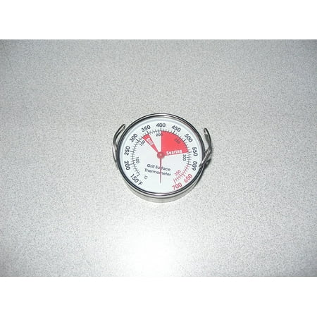 Grill Gear Surface Temperature Thermometer Gauge for Charcoal & Gas