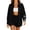 W-Black, variant on Maternity Pants,Womens Over The Belly Pants,Women's Maternity Clothing Two-piece Loose Striped Off Shoulder Shirt Top Shorts Set