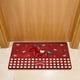 thumbnail image 4 of Alfombra de Puerta Delantera Lavable Entrada Interior, Alfombra de Vacaciones de Diseño de Caballo Festivo Rojo, Alfombras de Bienvenida para la Puerta Delantera, 4 of 8
