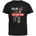 thumbnail image 1 of Relax I've Goat Got This Black Adult T-Shirt, 1 of 1
