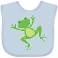 thumbnail image 3 of Inktastic Jumping Frog Boys or Girls Baby Bib, 3 of 4