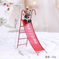 thumbnail image 1 of Adorno colgante de Metal para buzón de correo, colgante de árbol de Navidad, letras a Papá Noel, decoración navideña para el hogar, venta al por mayor, 2024, 1 of 4