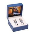 thumbnail image 3 of Star Wars Ahsoka Dangle Earrings with Gems, 3 of 3