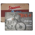 thumbnail image 3 of Wosthever Vintage Retro hierro decoración de pared coche motocicleta cartel cartel placa hogar sala de estar Decoración del hogar 12, 3 of 6