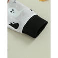 thumbnail image 6 of Wassery 2Pcs Baby Boys Fall Outfits Long Sleeve Ghost Bat Pumpkin Print Hoodie Sweatshirt Pullover Tops Sweatpants 6M 12M 18M 24M 3T Toddler Halloween Clothes, 6 of 8