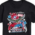thumbnail image 3 of Marvel Captain America: Brave New World - Sticker Style - Men's Short Sleeve Graphic T-Shirt, 3 of 5