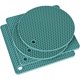 thumbnail image 1 of Silicone Trivets for Hot Dishes, Silicone Pot Holders for Tabletop, Trivet Mat Hot Pads for Kitchen, Trivets for Hot Pots and Pans, Heat Resistant Mats for Quartz Countertop, Set 4 Teal, 1 of 5