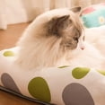 thumbnail image 5 of Cooling Cat Puppy Mat, Rattan Pet Pad for Cats Small Medium Dogs Puppy, Not Easily Deformed Cool Pad, Pet Sleeping Mat - S(15.75"x11.8"x1.1"), 5 of 8