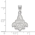 thumbnail image 2 of Sterling Silver Rh-plated LogoArt University of New Orleans Large Pendant, 2 of 2