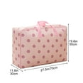 thumbnail image 3 of JoyMoreHome Soft Canvas Storage Bags with Zipper. Thick Breathable, Comforter Organizer. Large Bag for Sheets Blankets Bedding Pillows, Clothes, 3 of 8