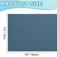 thumbnail image 2 of Uxcell 197"x5.9" Papel Tapiz Azul Pavo Real, Papel Tapiz Autoadhesivo, Papel Contacto de Color Sólido de Vinilo Decorativo para Cubrir Paredes, 2 of 7