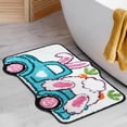 thumbnail image 5 of Halloween Decorations Easter Eggs Bath Mat Washable Rug Bathroom Mat Doormat Carpet Non Slip Absorbent Soft Tufted Rug For Bathroom Bedroom Living Room Spring Bathroom Decor Easter Decoration, 5 of 5