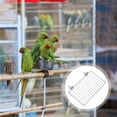 thumbnail image 2 of KAKOWELY mesh shelf for birds Stainless Steel Mesh Shelf For Birds Versatile Bird Perch Bird Stand For Parakeets Durable And Easy-Clean Birdcage Activity Platform, 2 of 5