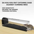 thumbnail image 6 of ZFYXGS Humane Mouse Trap, Live Catch Release, Easy To Set Live Mouse Traps, Effective Reusable Rat Traps For Indoor/Outdoor Use, Kids/Pets Safe., 6 of 6