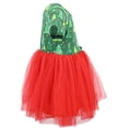 thumbnail image 5 of Girls Holiday Christmas Trees Tutu Dress Outfit Clothes (2Y, Green), 5 of 5