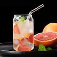 thumbnail image 5 of 2PCS Can-shaped Glass,Frozen Sauce Cup,Juice Beer Cup,Cocktail Glass,Glass Mugs for Water Milk Juice Beer Dessert Glass Cola Mug,Water Cup for Camping, BBQ and Outdoor, 5 of 7