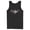 Black, variant on Men's Batman Logo Geometric Wing Tank Top Black X Large