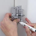SelfClosing Door Hinge Invisible 90 Degree Positioning Door Closer