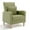 Green-L, variant on Single Sofa Armchair(Set of 2) — Upholstered Lounge Seat with Removable Pillow and Sturdy Wood Legs, Blue