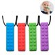 thumbnail image 2 of 4 pack de collar de masticación sensorial compatible con niños pequeños con autismo, necesidades morder, palo masticable de motor oral, juguetes de mordedor compatibles con masticación autista Afortunado Sencillez, 2 of 5