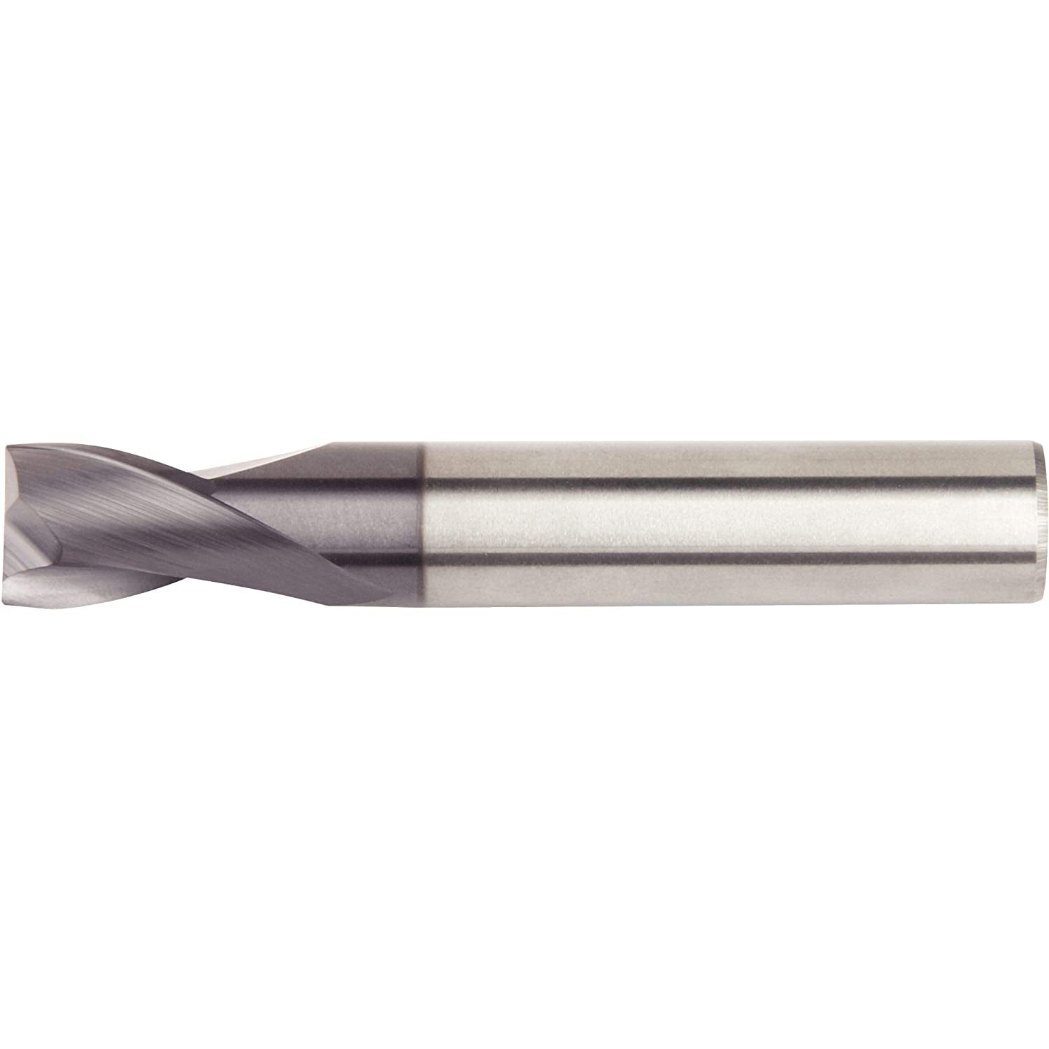4 mm Cutting Dia Carbide 2-Flute RH Cut WIDIA Hanita D0120400T008S VariMill D012 GP Roughing//Finishing End Mill Uncoated Straight Shank
