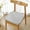 Gray, variant on Ke1Clo Spring Summer Style Office Seat Cushion, Classic Pattern Non-Slip Pad Polyester 15.74 Inch, Cool Soft Long Sitting Support for Home Desk Chair, Blue