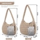 thumbnail image 2 of Bolsa acolchada UIXIZQ para mujer, acolchada, de nailon, color caqui, 2 of 7