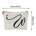 thumbnail image 2 of Summer Savings Clearance Items Home Deals! Zeceouar Clearance Deals! You Send Love Makeup Case Toiletry Bag Gift For Friend Makeup Bag For Best Friend Gifts, 2 of 5