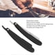 thumbnail image 4 of 2Pcs Barber Razor Holder Straight Edge Old Style Manual Shaver Hair Styling Shaving Supplies Silver Black, 4 of 5