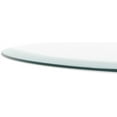 thumbnail image 6 of FeGemax 18 inch Round Glass Table Top - Clear Tempered Glass Surface Protector - Safe Beveled Edge - Coffee, Dining and End Table, 6 of 9