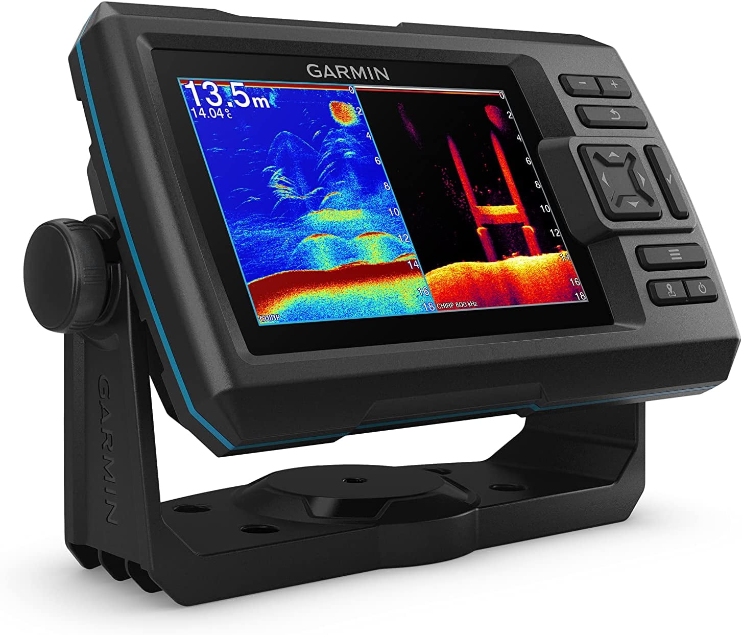 Garmin Striker Vivid 5cv, Easy-to-Use 5-inch Color Fishfinder and Sonar Transducer